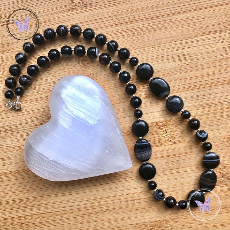 Black Sardonyx Healing Necklace